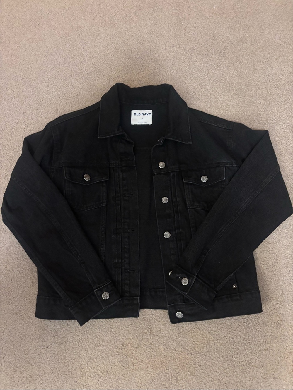 Black Jean Jacket